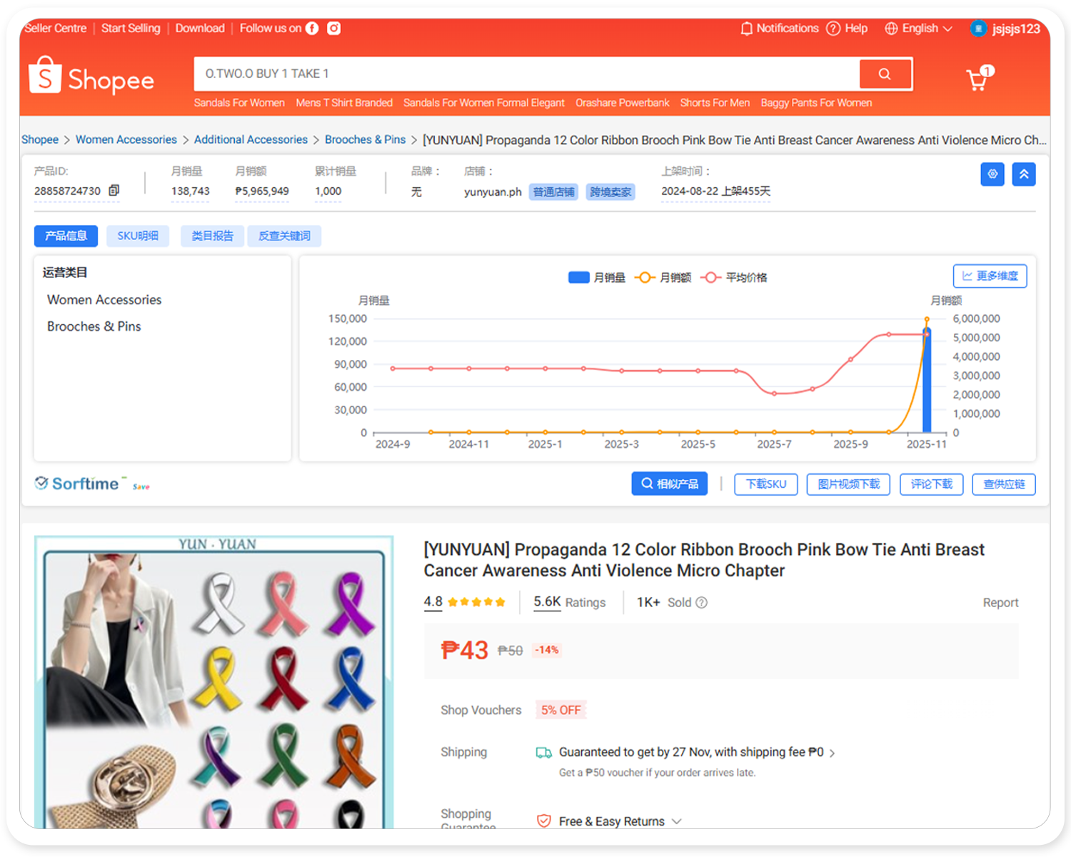 shopee产品详情页1