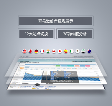 支持亚马逊全球12大站点